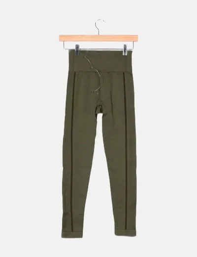 BORN LIVING YOGA Legging verde deportivo