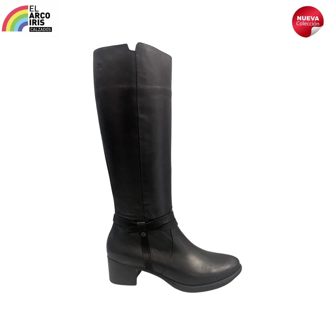 BOTA MUJER FLUCHOS D8272 NEGRO