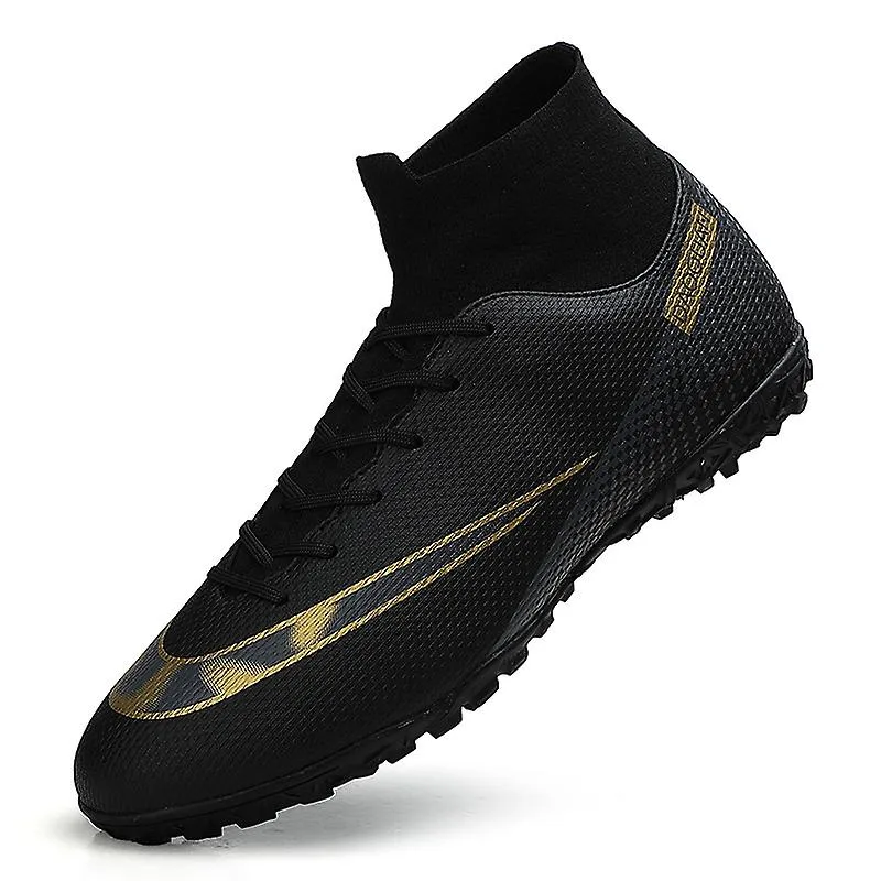 Botas de fútbol para hombre Turf Hightop Tf Zapatos de fútbol