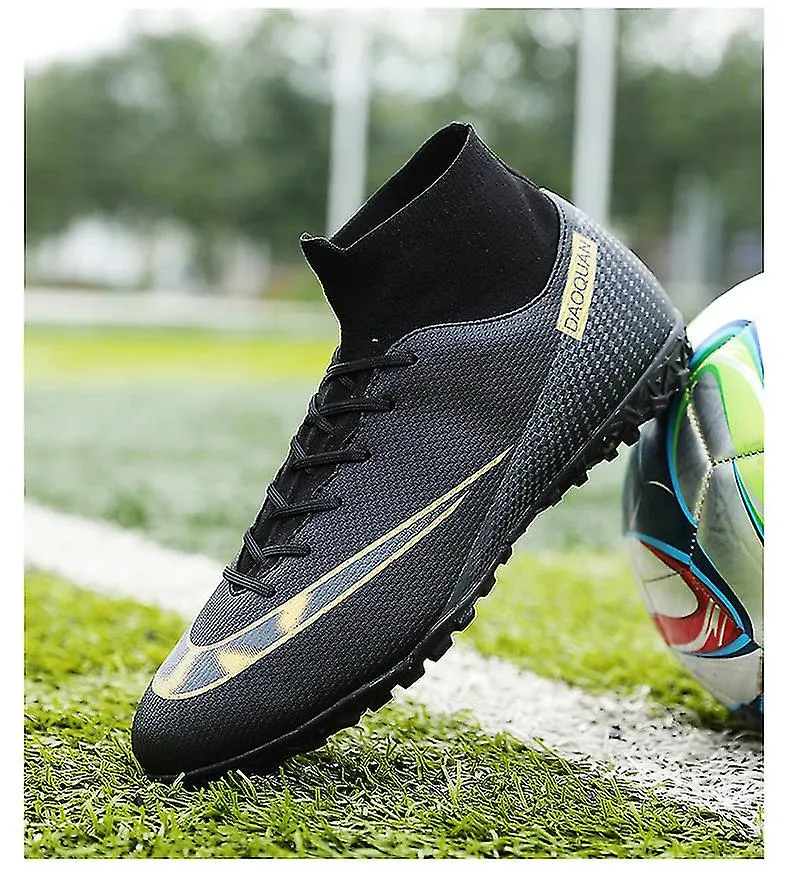 Botas de fútbol para hombre Turf Hightop Tf Zapatos de fútbol
