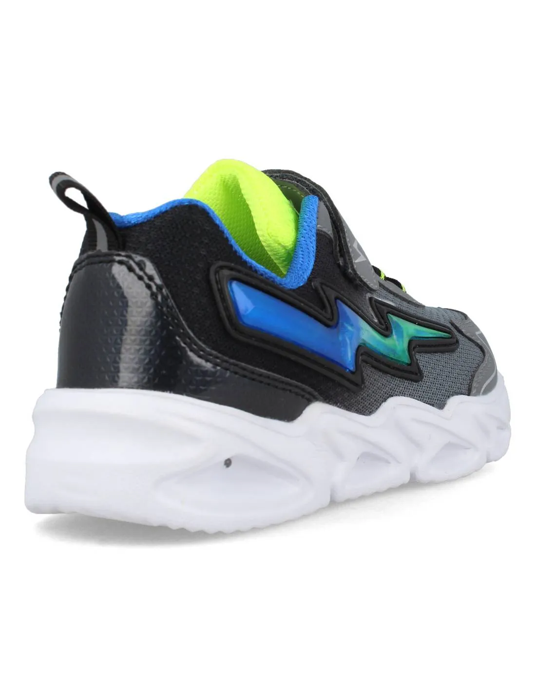 BUBBLE KIDS  DEPORTIVA GRIS CON LUCES