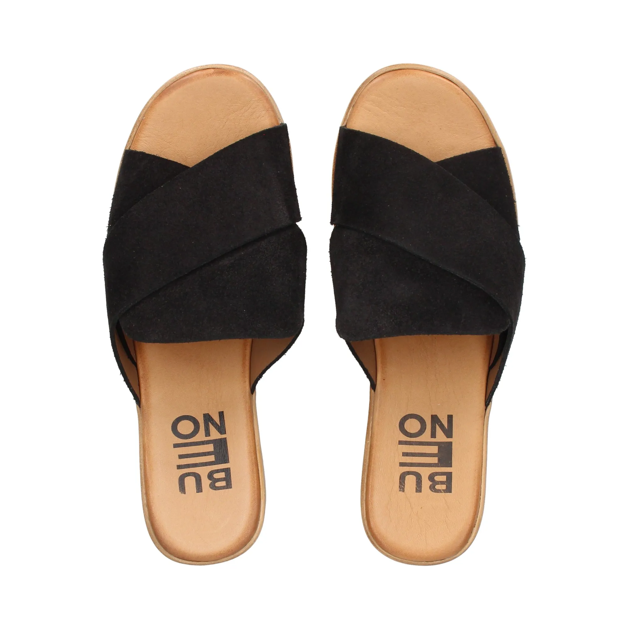 BUENO Sandalias con plataforma de Mujer NEGRO