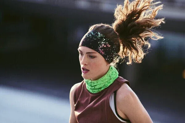 BUFF COOLNET UV+ NECKWEAR REFLECTIVE RLIME HTR