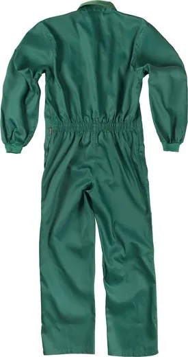 Buzo con cierre de velcro, Verde