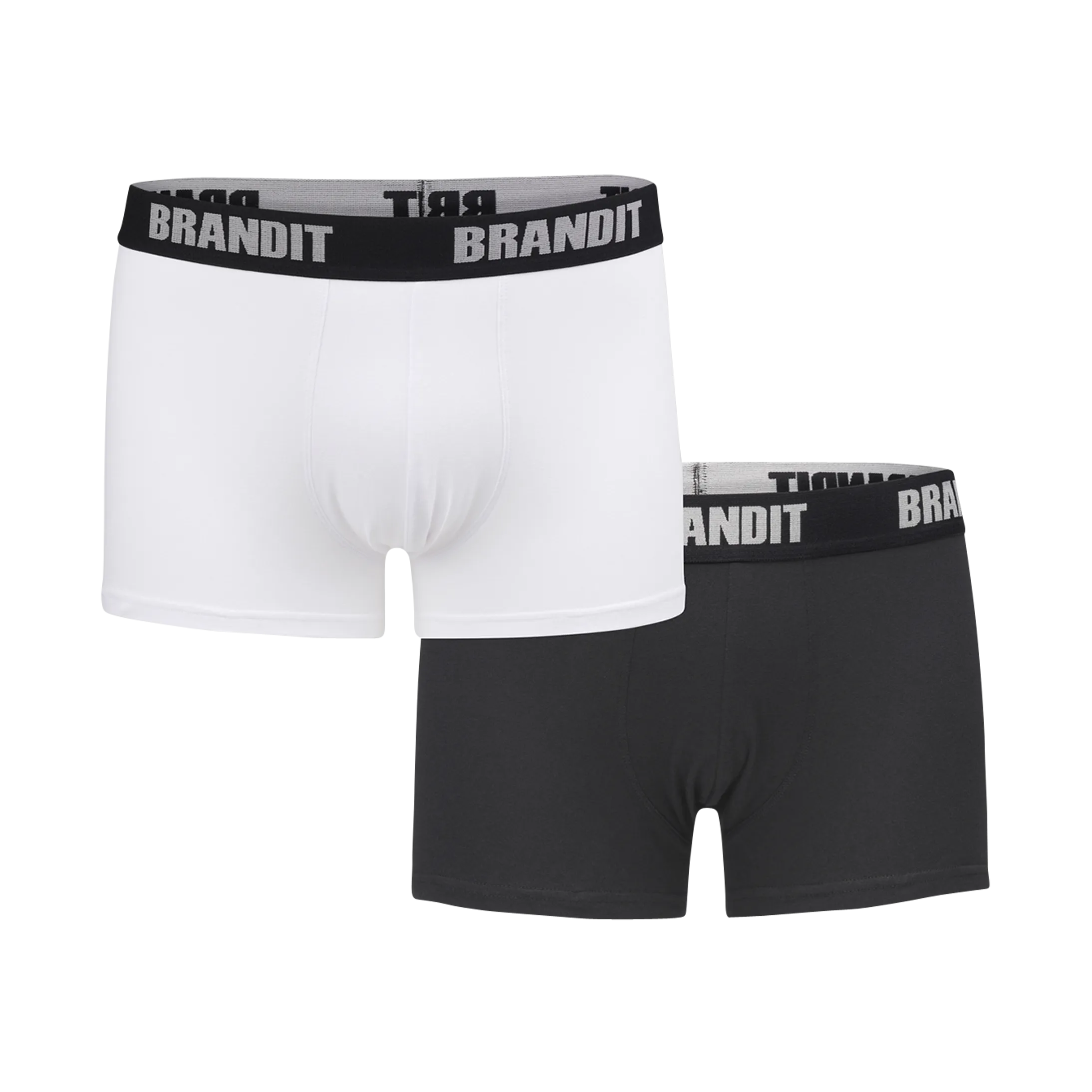 Calzoncillos Brandit Boxer Blanco/Negro