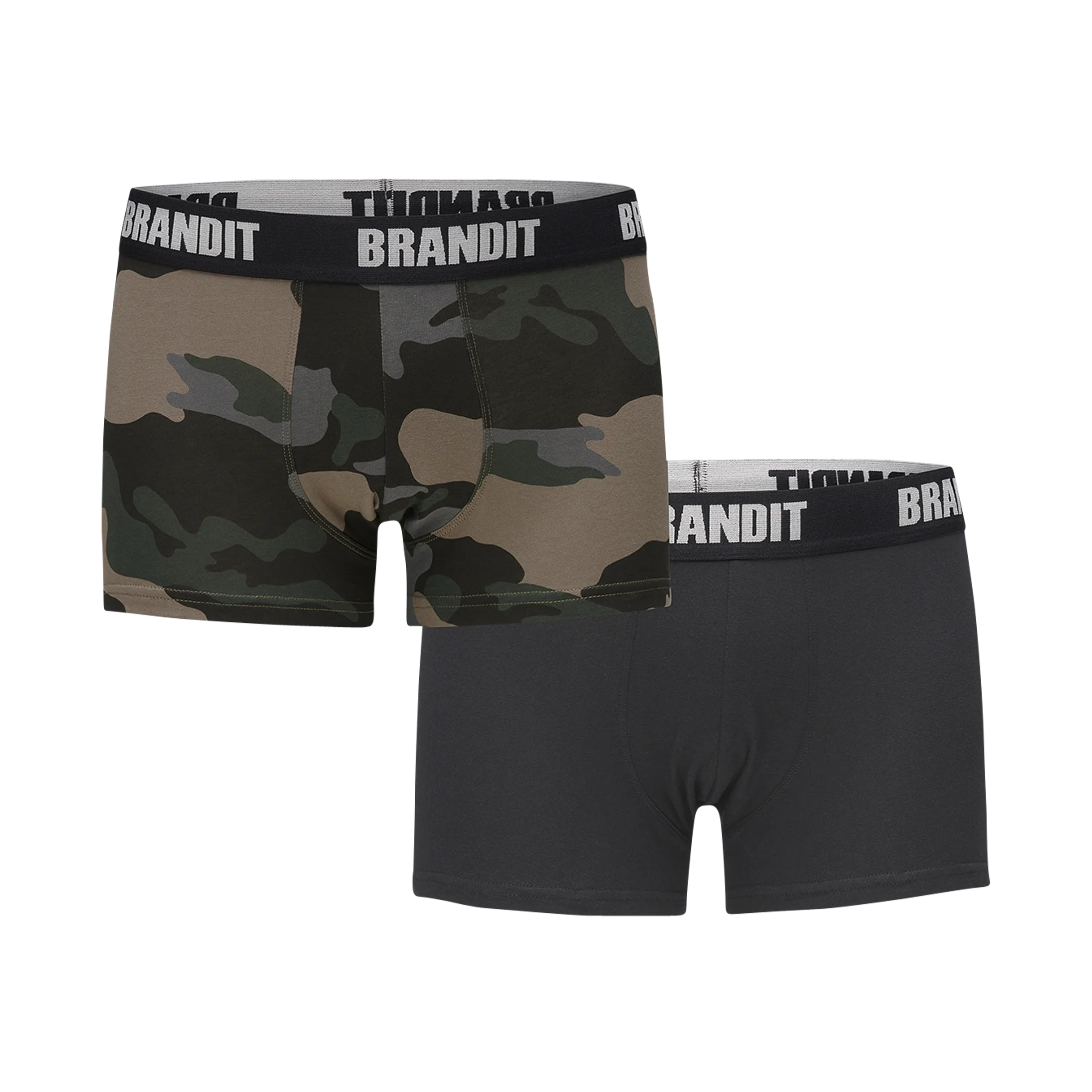 Calzoncillos Brandit Boxer Camuflaje/Negro
