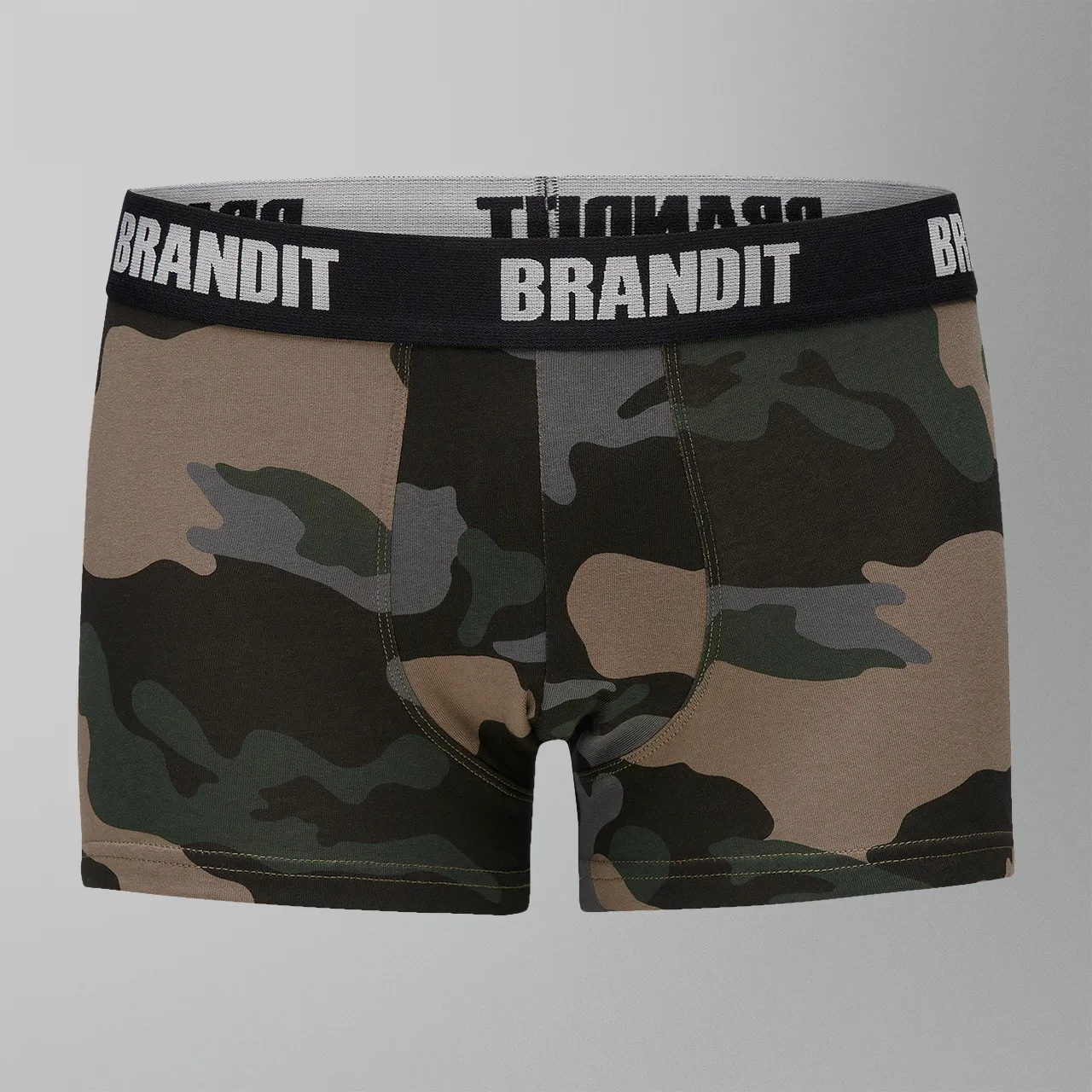 Calzoncillos Brandit Boxer Camuflaje/Negro