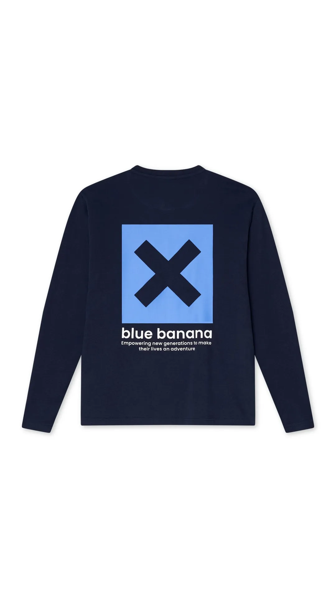 CAMISETA LS CORE AZUL MARINO