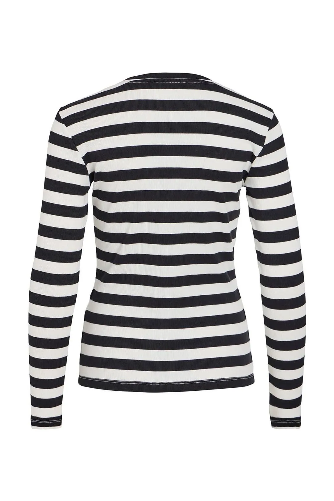 CAMISETA RAYAS VICURLY NEGRO Y BLANCO