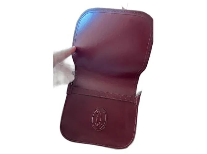 Cartier Bolsos de mano Burdeos 