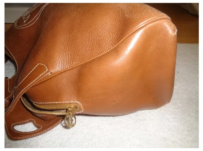 Cartier Bolsos de mano Caramelo 