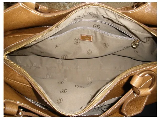Cartier Bolsos de mano Caramelo 