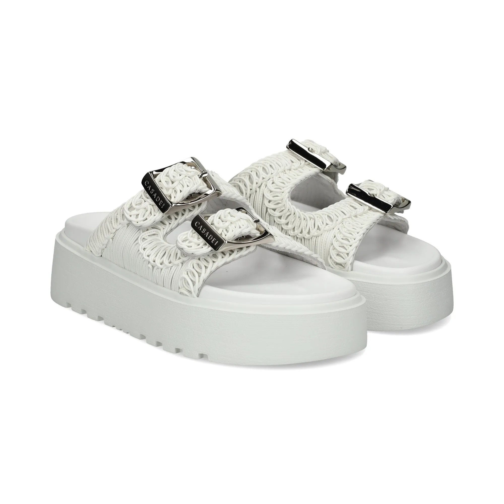 CASADEI Sandalias con plataforma de Mujer 9999 BIANCO