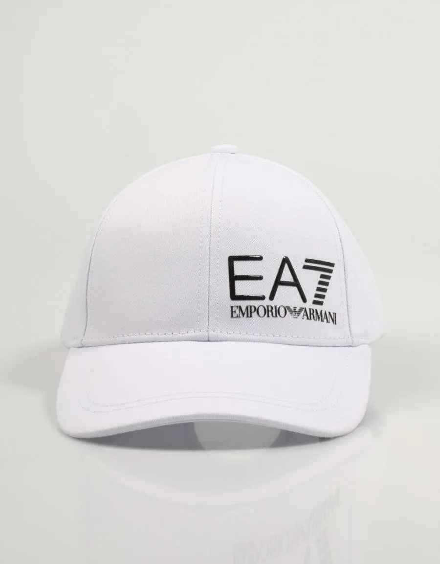  casquette ARMANI EA7 Train Core U Cap Logo 247088 en Blanc 83327