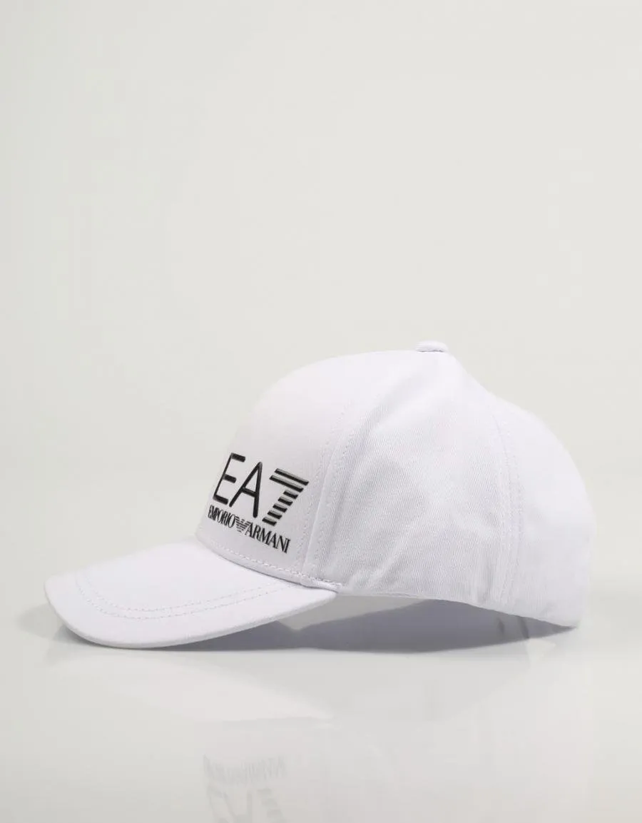  casquette ARMANI EA7 Train Core U Cap Logo 247088 en Blanc 83327