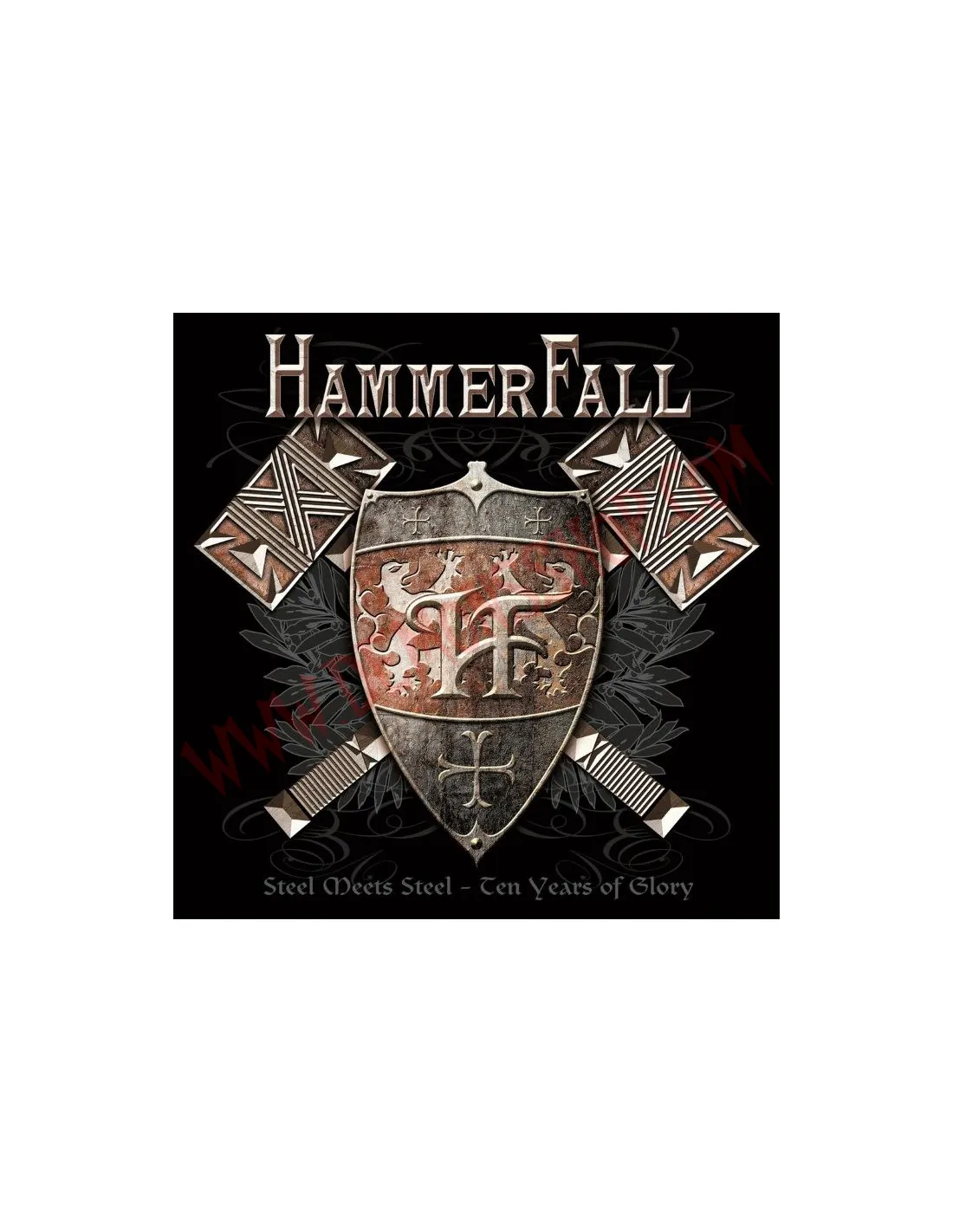 CD HAMMERFALL  STEEL MEETS STEEL  10 YEARS OF GLORY (BEST OF)