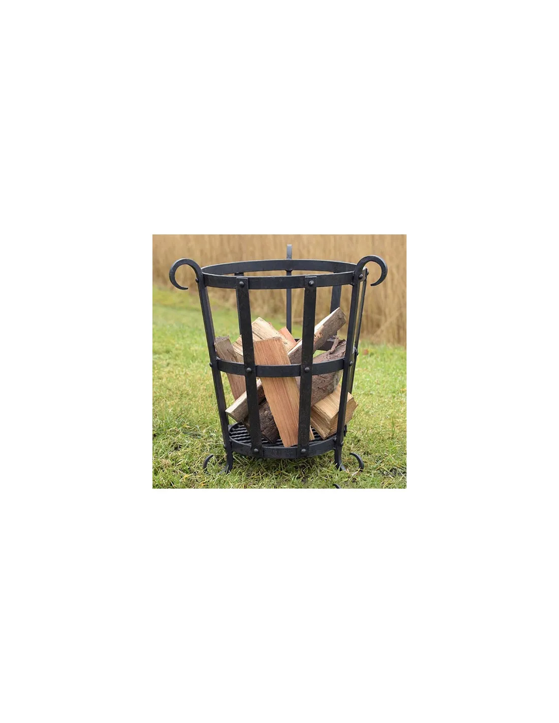 Cesta para hacer fuego