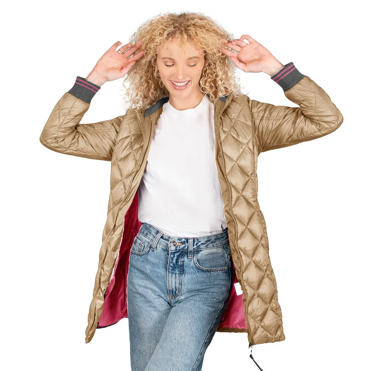 Chamarra Larga Mujer Premium Collection