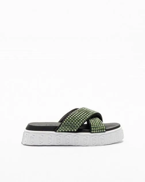 Chanclas Liu Jo Lovely Sandal 02 Verde