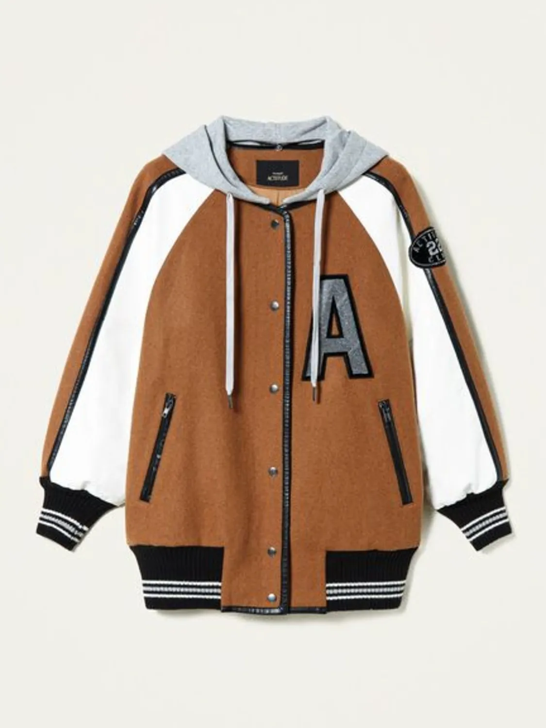 CHAQUETA BOMBER DE PAÑO ACTITUDE T.S