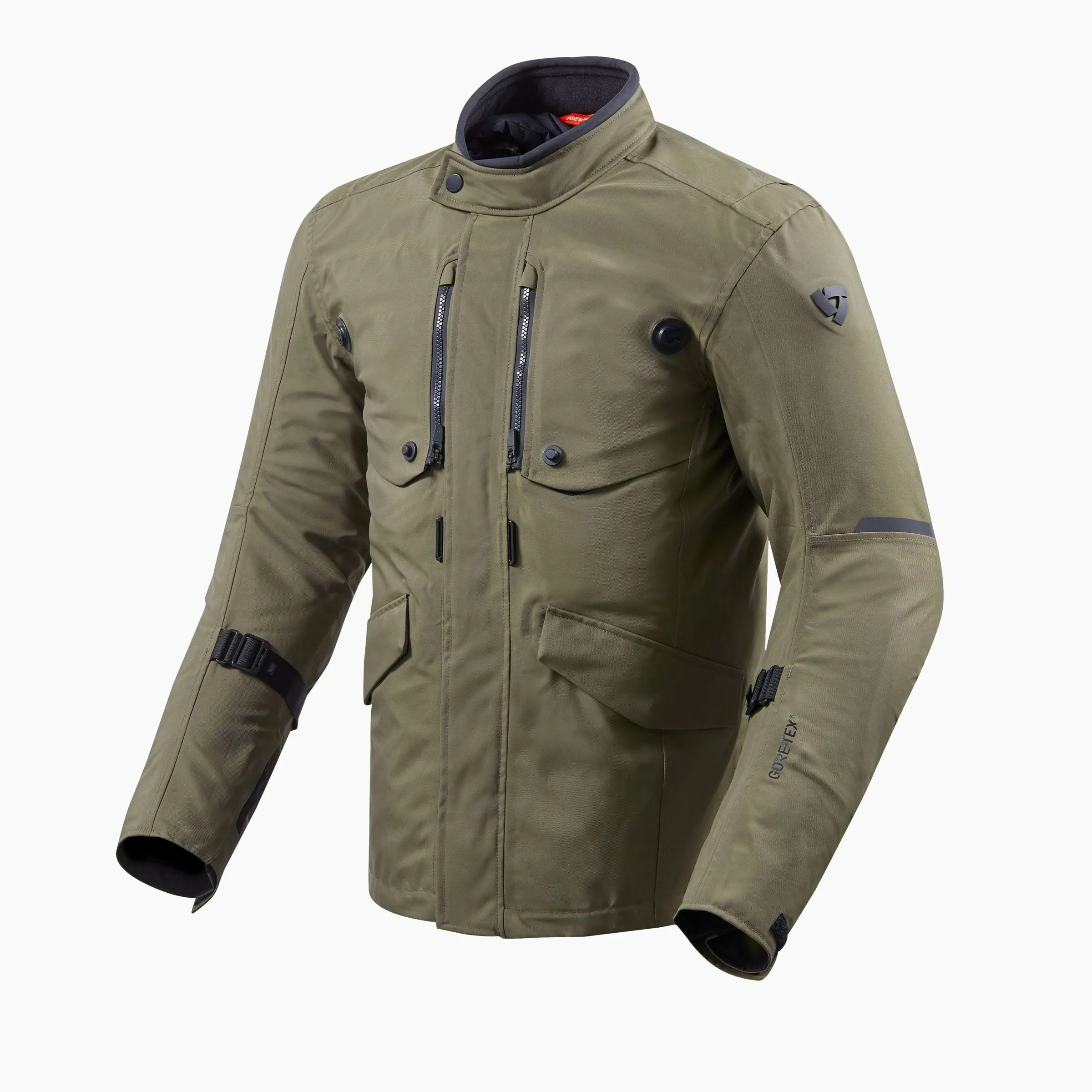 CHAQUETA DE DISEñO MINIMALISTA, DE GORETEX, LAMINADA Y VENTILADA