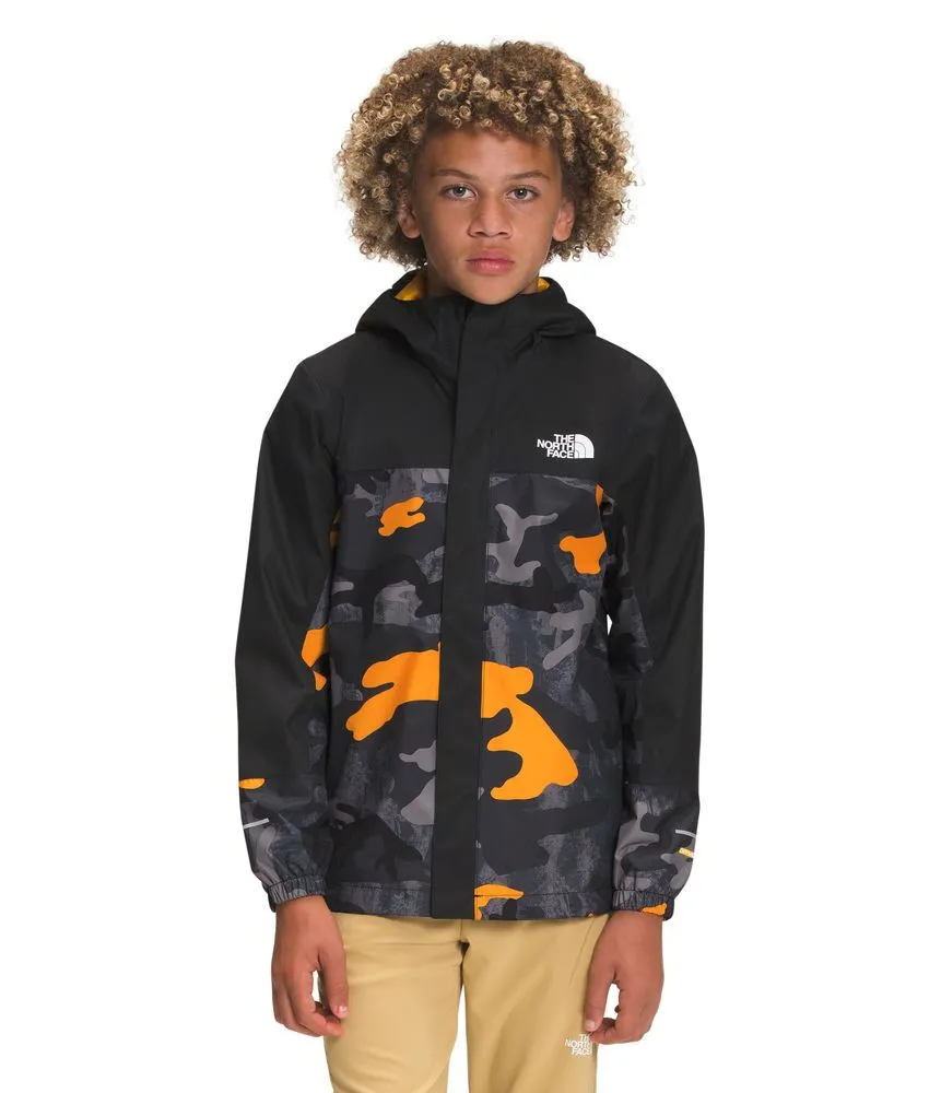 Chaqueta Printed Antora Rain Impermeable Negra Niño The North Face