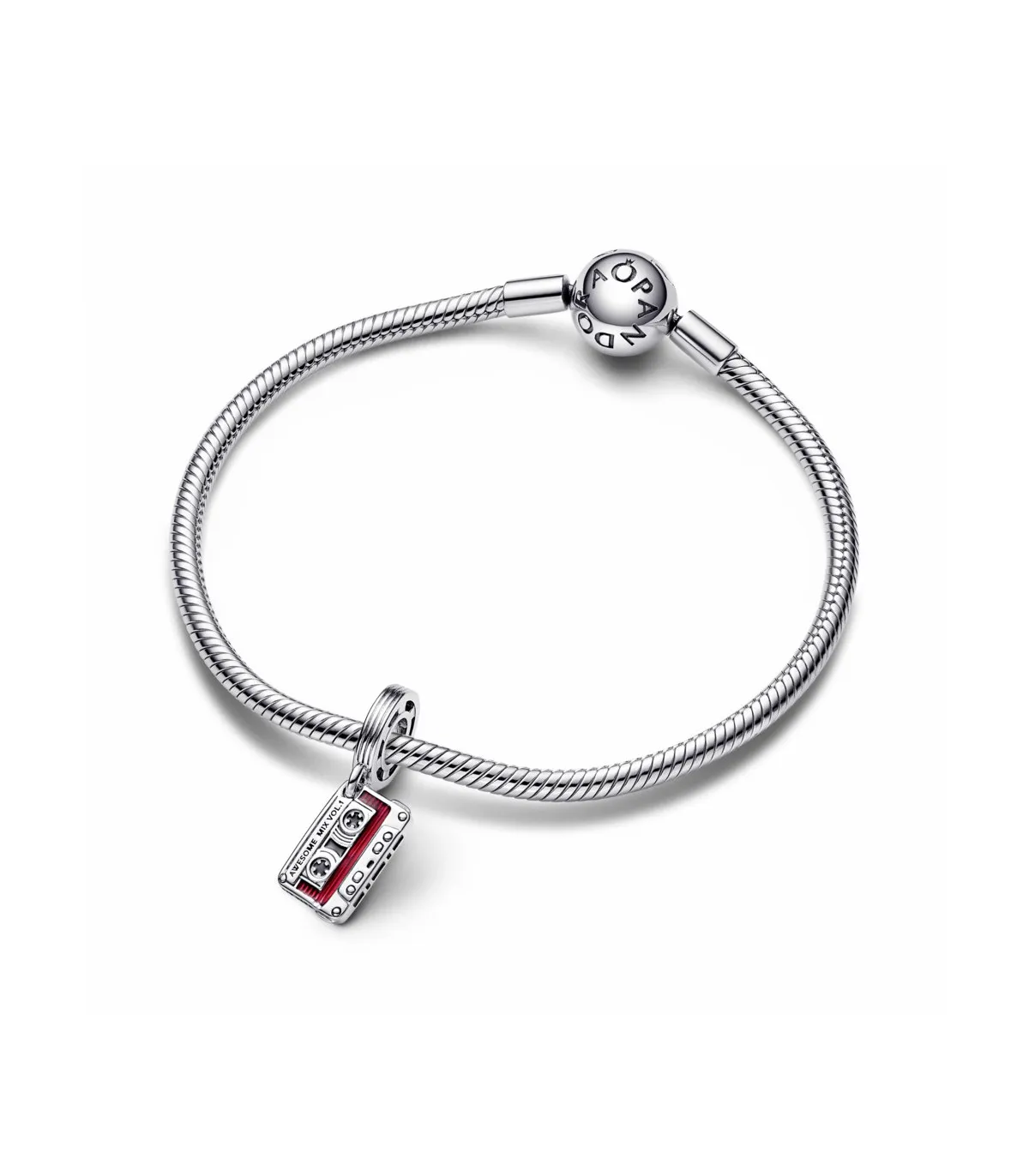 CHARM COLGANTE PANDORA CINTA DE CASSETTE GUARDIANES DE LA GALAXIA DE MARVEL  792564C01