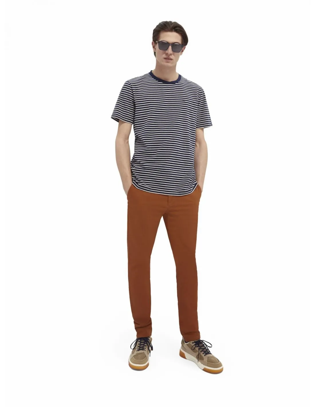 Chinos Mott Slim Fit Sarga Algodón
