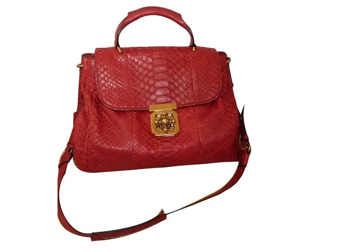 Chloé Bolsos de mano Burdeos 