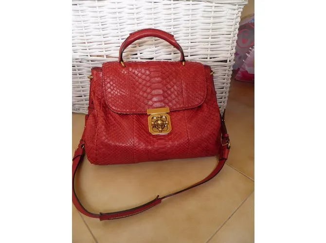 Chloé Bolsos de mano Burdeos 