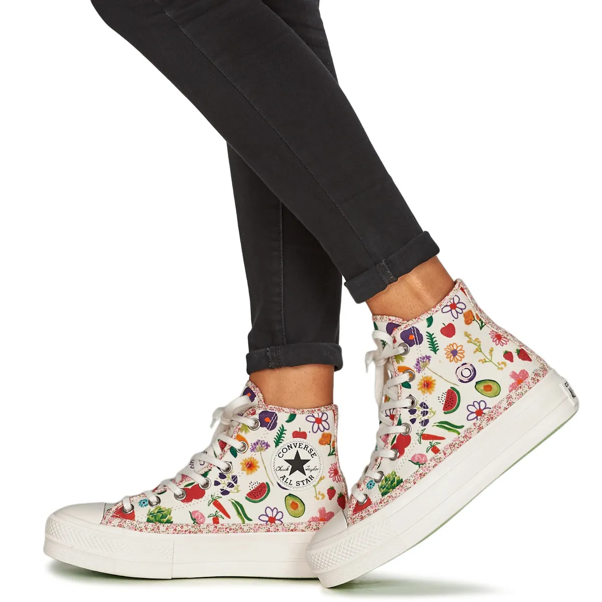 CHUCK TAYLOR ALL STAR LIFTFESTIVAL JUICY GREEN GRAPHIC