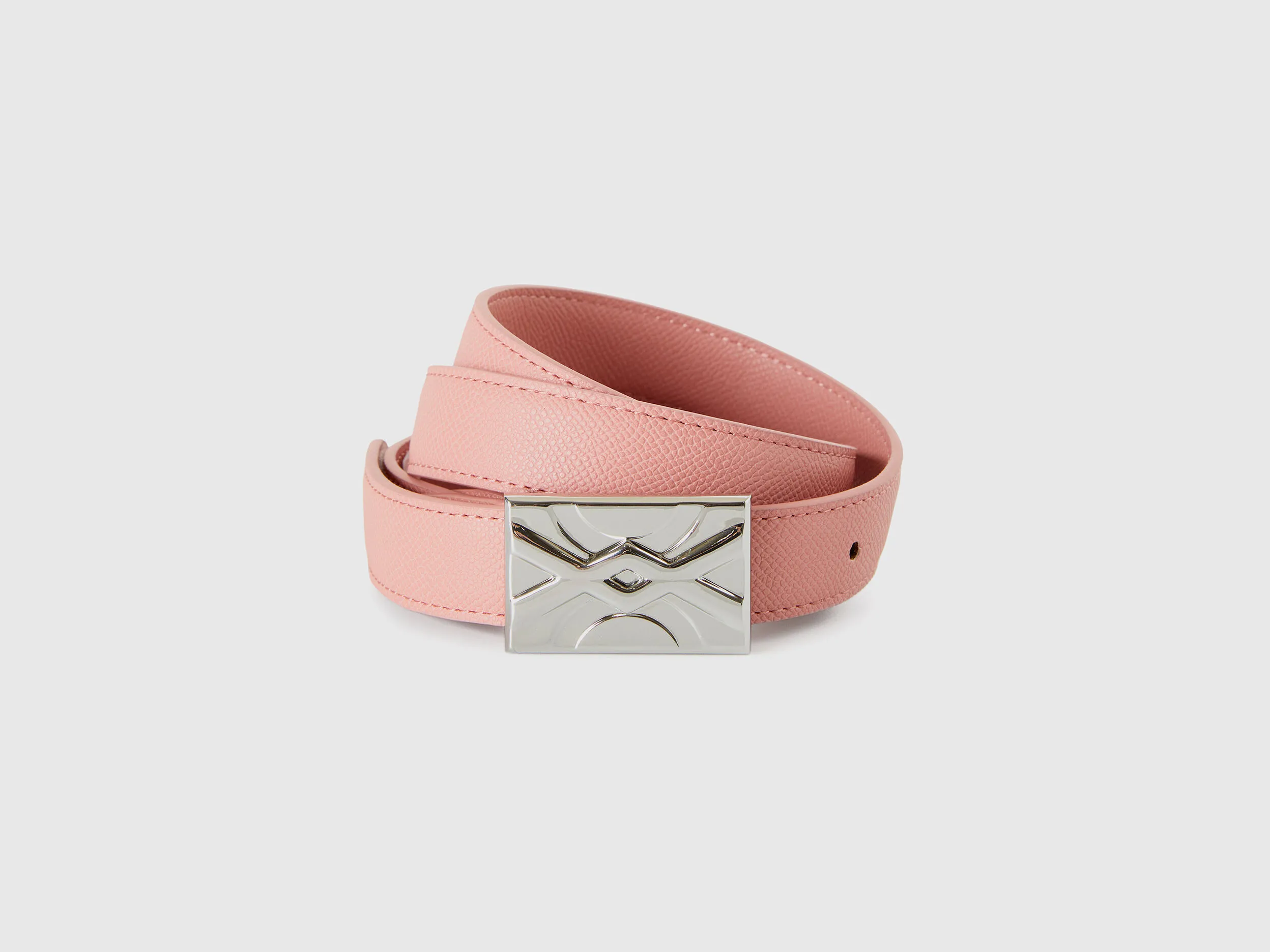 Cinturón fino rosa