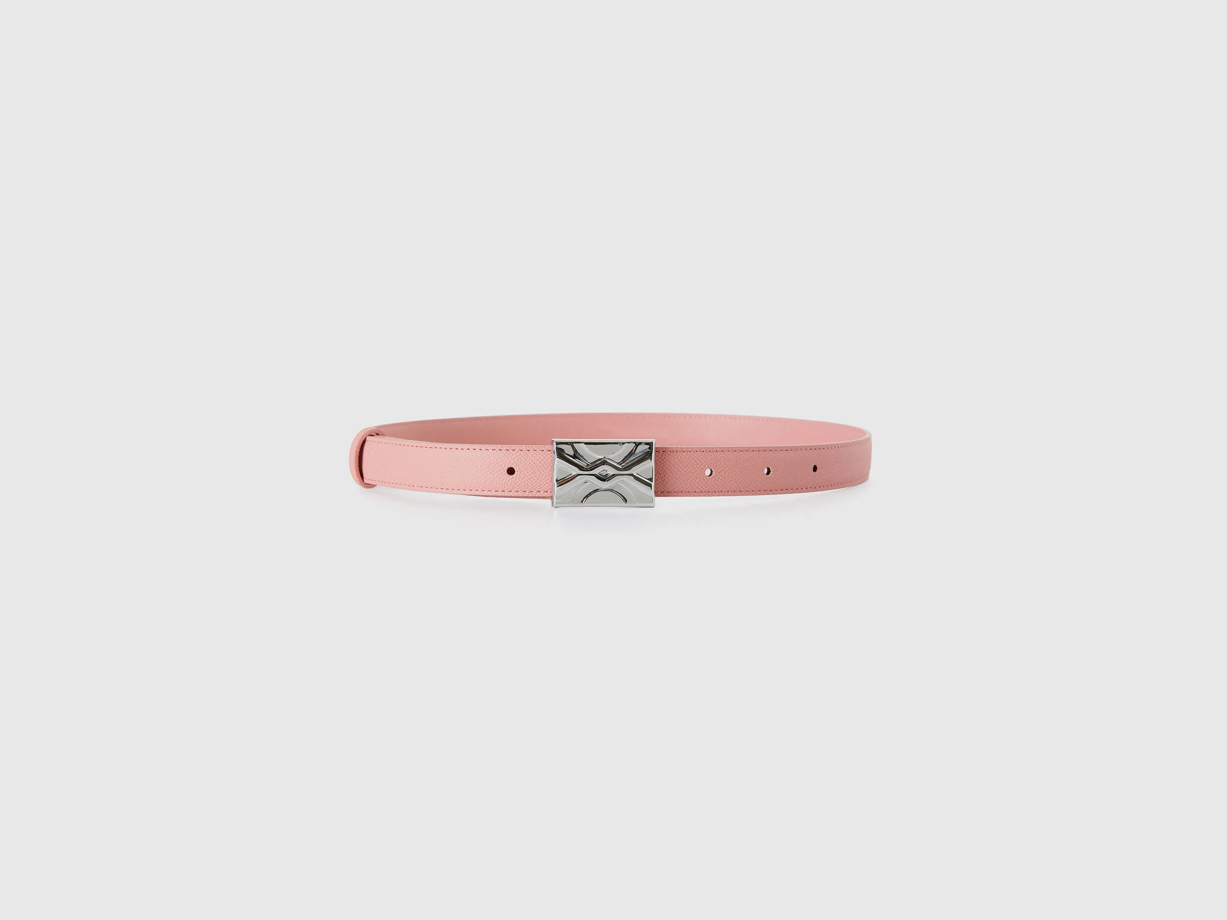 Cinturón fino rosa