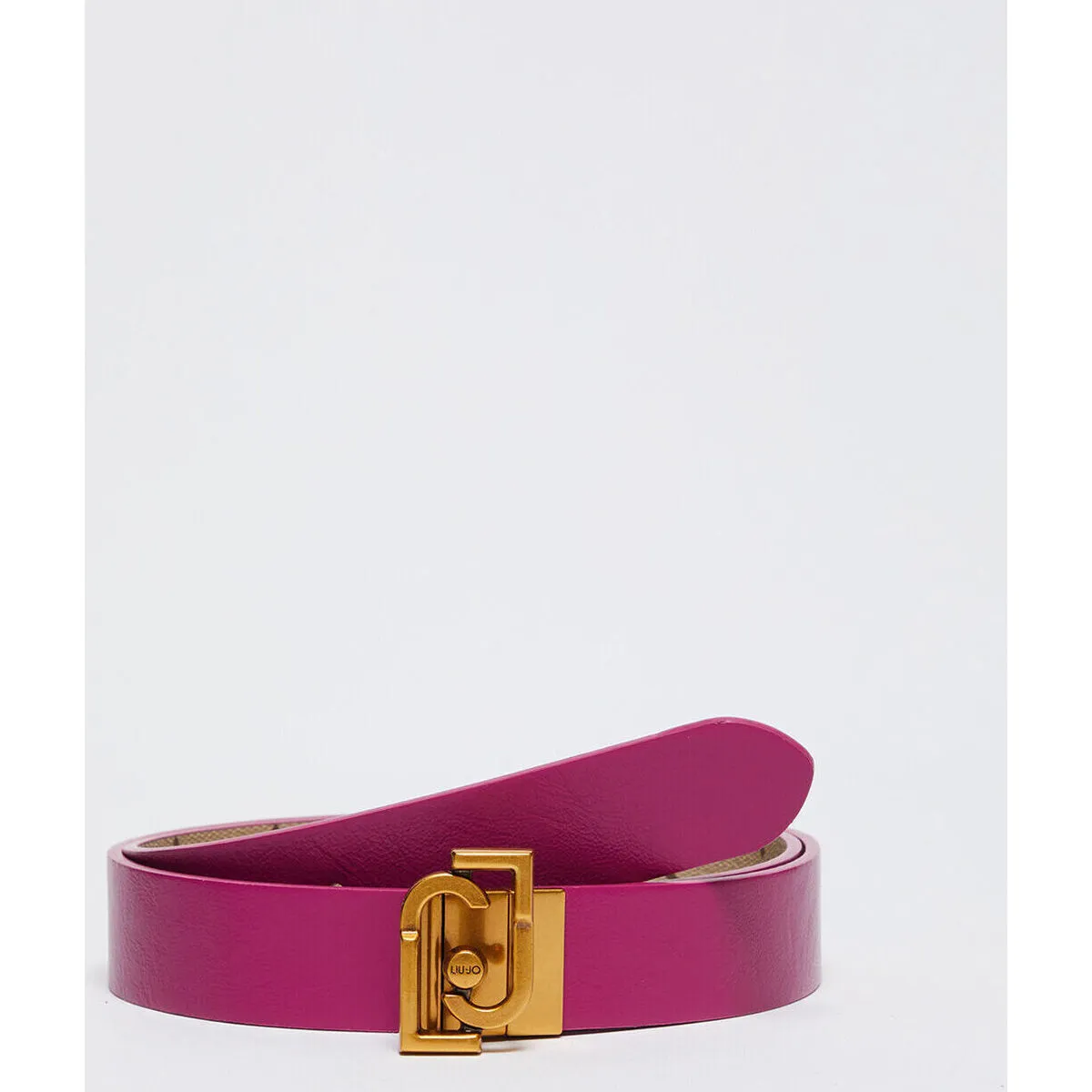 Cinturón reversible con hebilla con logotipo