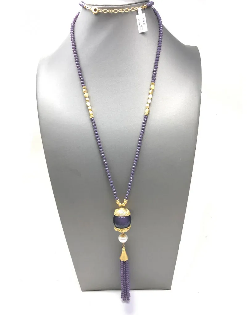 COLLARES LARGOS DE MUJER ORIGINALES HECHOS A MANO