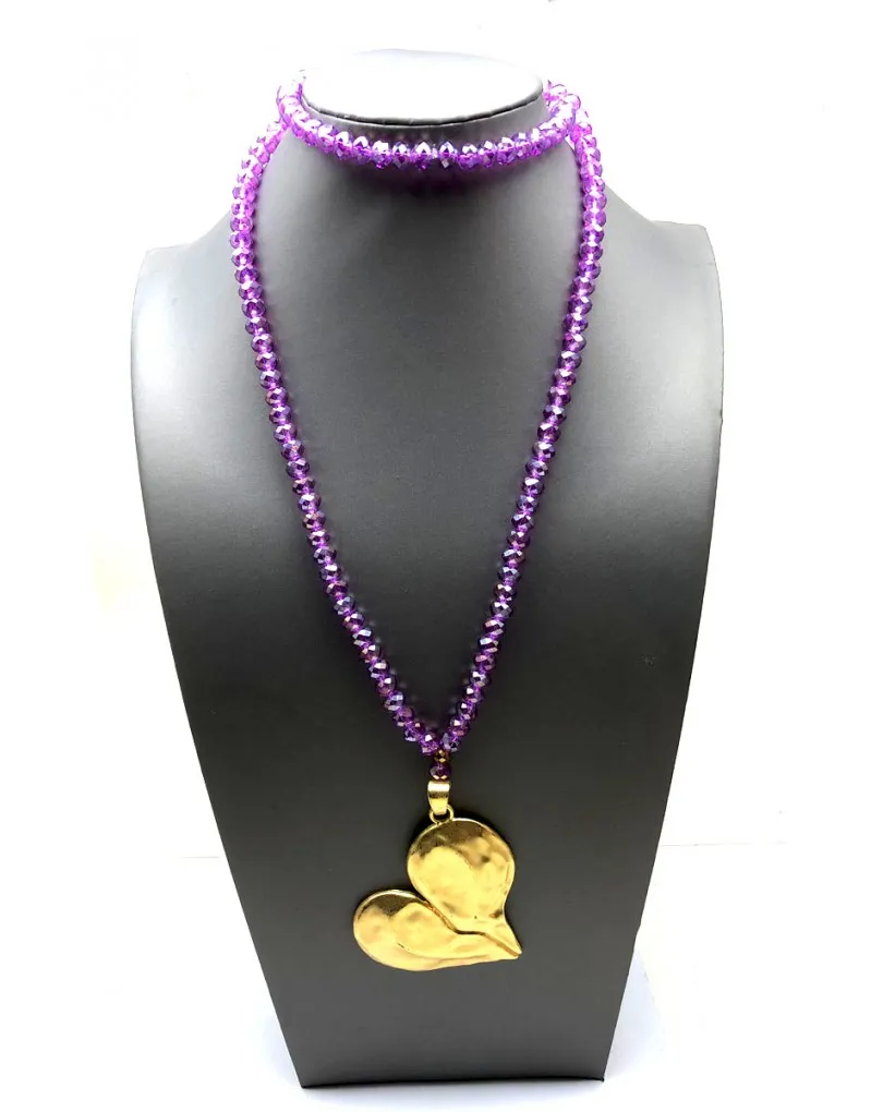 COLLARES ROSAS Y FUCSIAS DISEÑOS PROPIOS Y PERSONALIZADOS