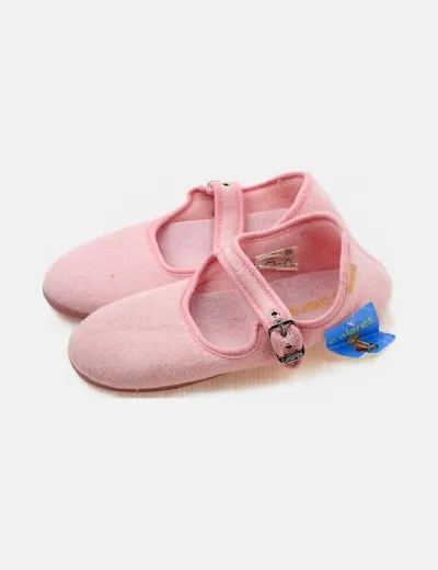 Colores Zapatilla de casa rosa