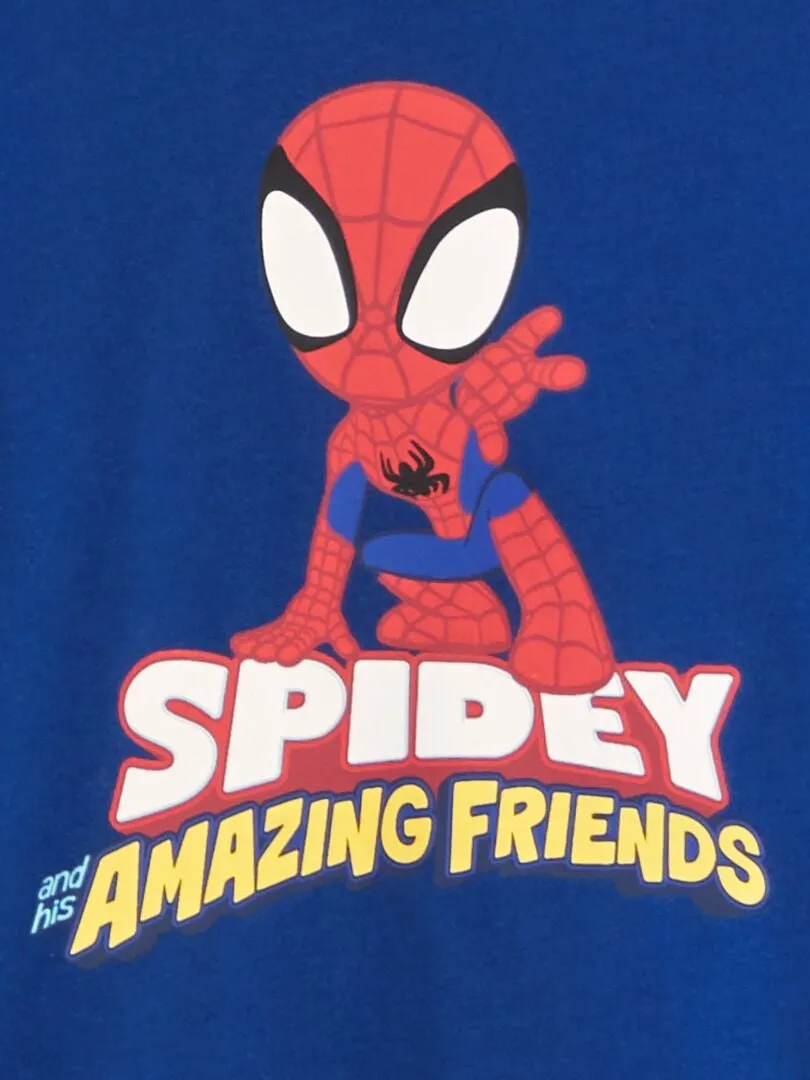 CONJUNTO DE PIJAMA 'SPIDERMAN'  2 PIEZAS  AZUL