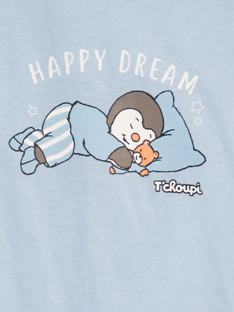 CONJUNTO DE PIJAMA 'TCHOUPI'  2 PIEZAS  AZUL