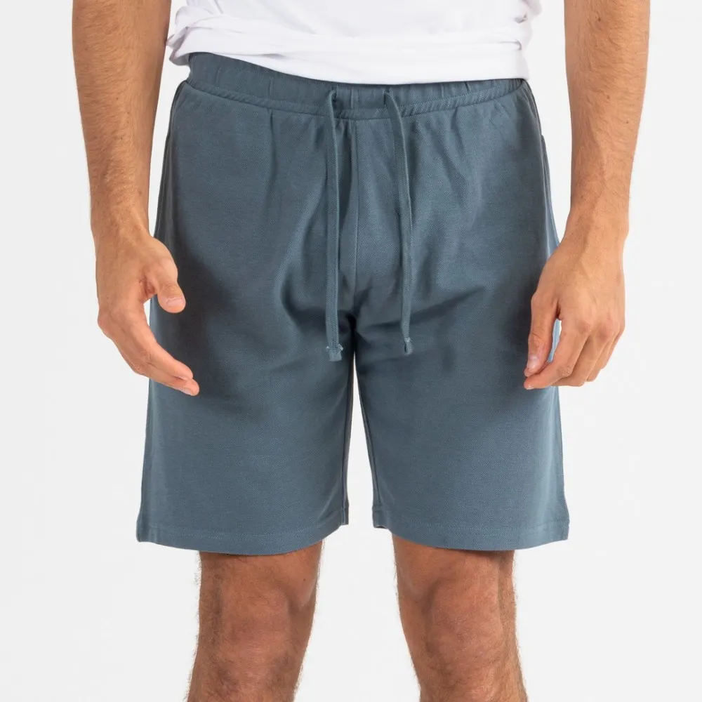 CONJUNTO DEPORTIVO CORTO HOMBRE BLANCO  MENTA