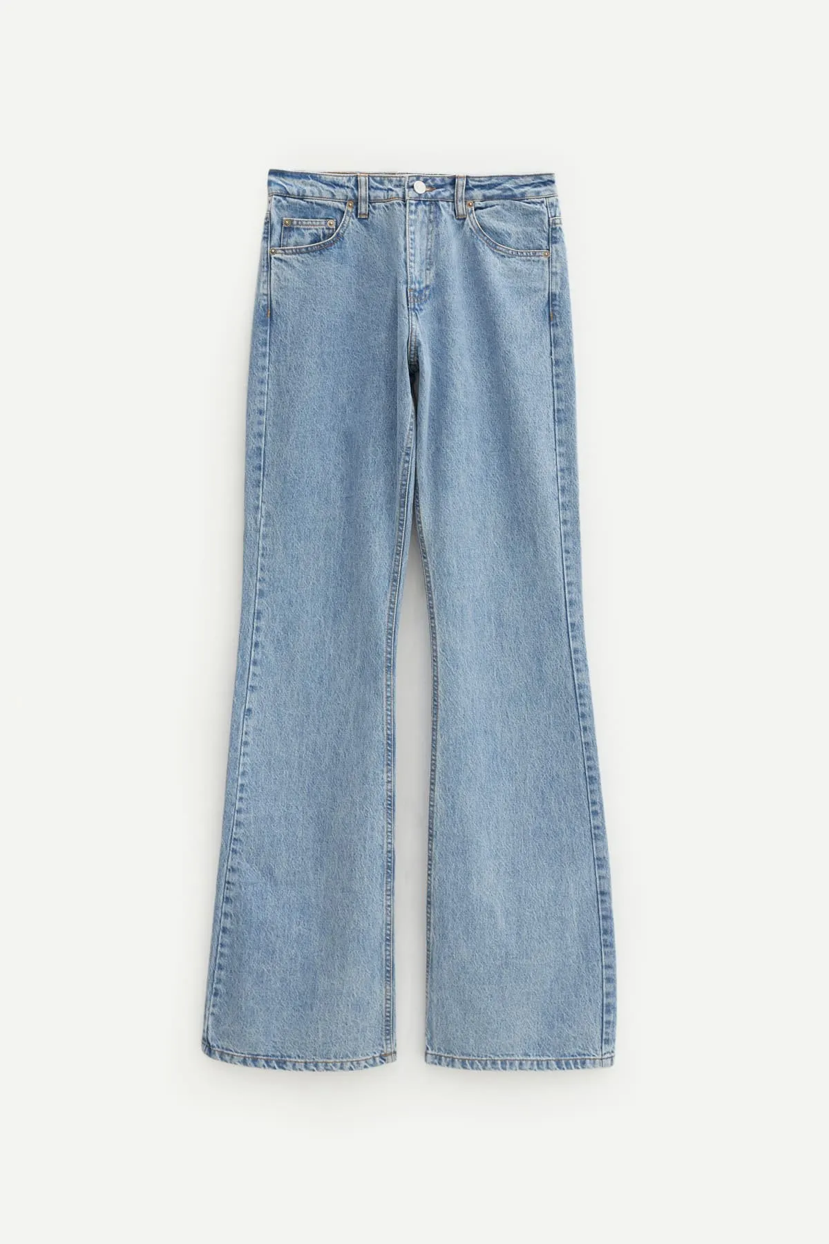COPERNI WASHED BLUE WIDE LEG JEANS