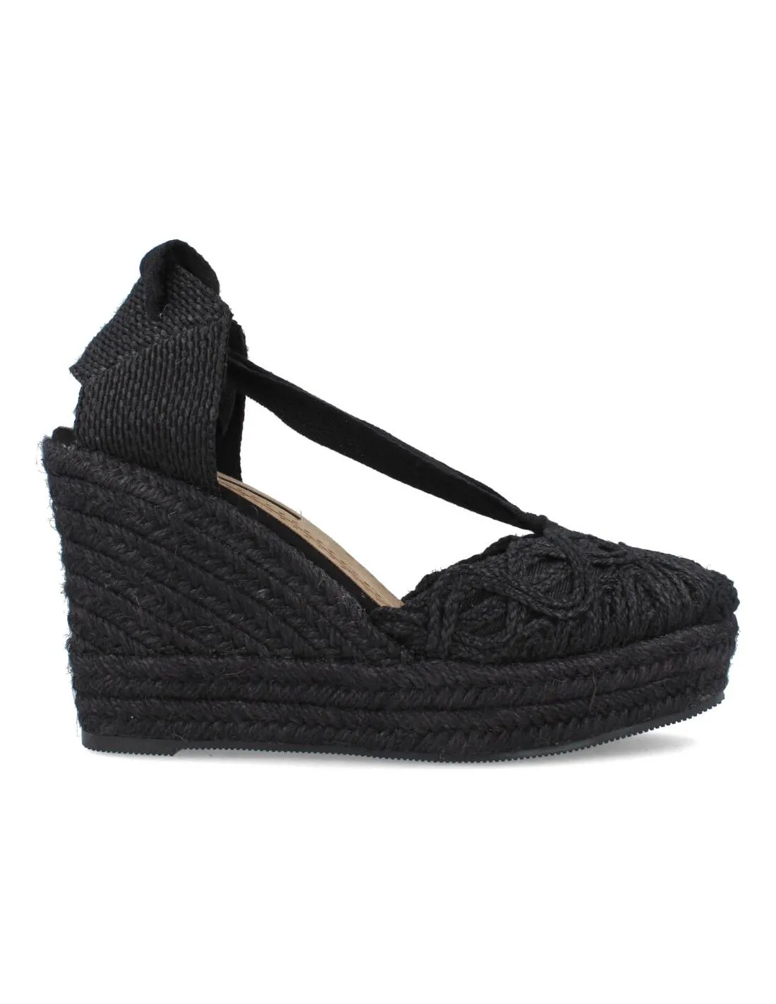 CORINA  CUñA DE ESPARTO LAZADA YUTE NEGRO