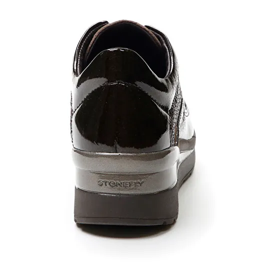 CREAM 43 S.PATENT/VELOUR