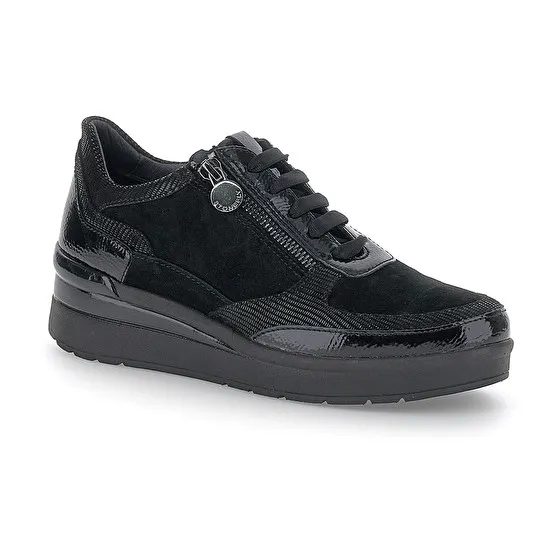 CREAM 47 VELOUR/S. PATENT