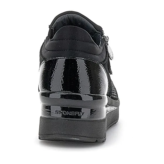 CREAM 48 VELOUR/S. PATENT
