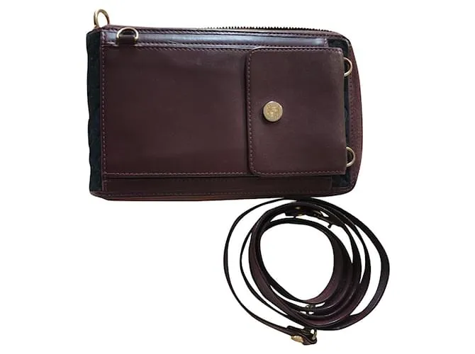 Céline Bolsos de mano Burdeos 