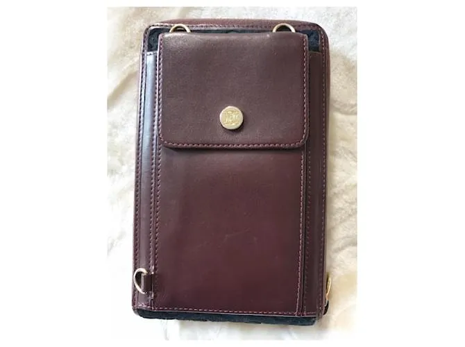 Céline Bolsos de mano Burdeos 