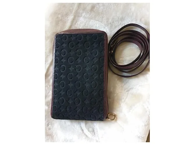 Céline Bolsos de mano Burdeos 