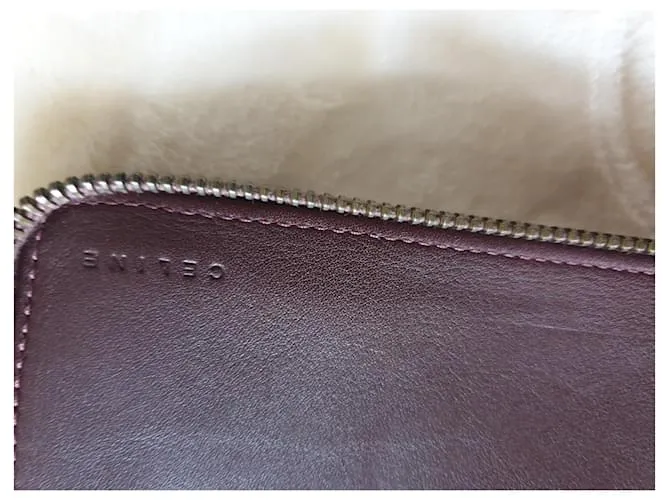 Céline Bolsos de mano Burdeos 