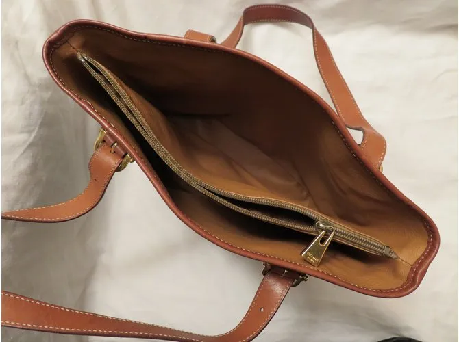 Céline Bolsos de mano Castaño 